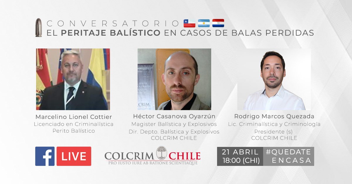 Conversatorio Internacional sobre Peritaje Balístico en Casos de Balas Perdidas