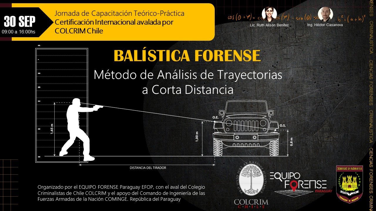 Taller de Balística Forense en el Comando de Ingeniería del Ejército del Paraguay