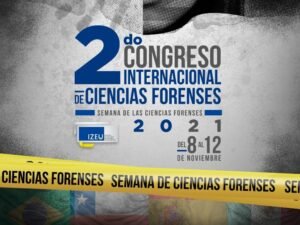 Afiche 2º Congreso Internacional de Ciencias Forenses IZEU 2021